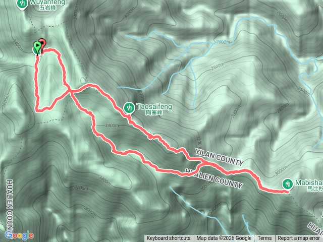 南湖圈谷-馬比衫山預覽圖