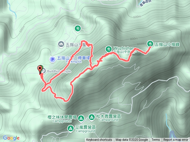 五指山下切一線天