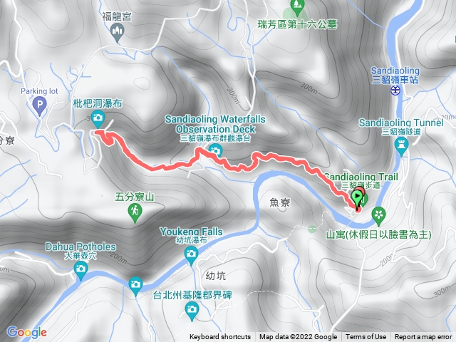 221001 三貂嶺步道 瀑布折返
