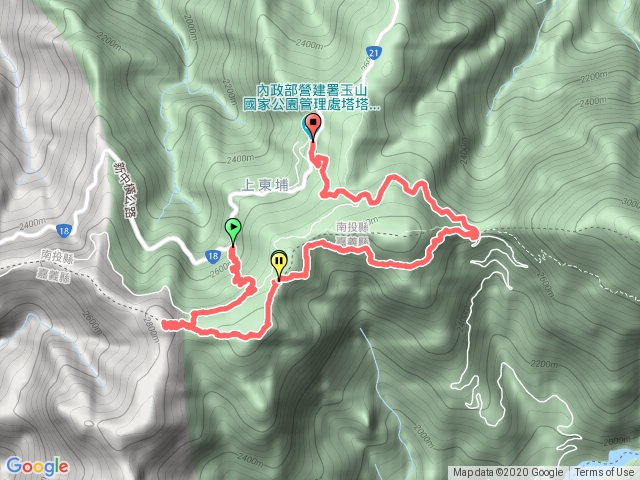 鹿林前山鹿林山O型縱走1025