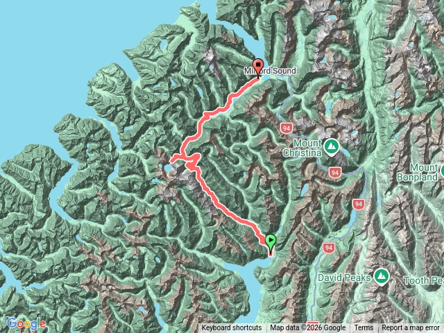 New Zealand Milford Track