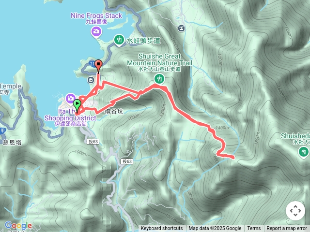水社大山伊達邵段gpx魯蛋