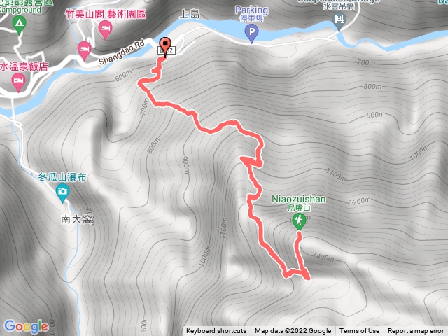 鳥嘴山(上島山)