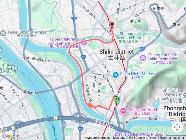 2025.06.14－芝山捷運站~百齡河濱公園預覽圖