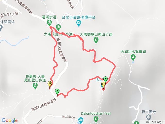 大崙頭山環狀步道