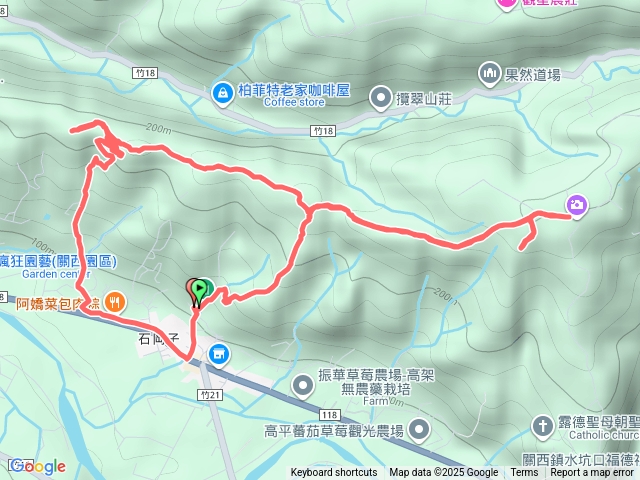 新竹關西 ~ 石光古道連走面埔頂山&大東坑山預覽圖