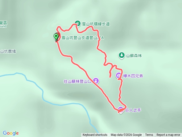 雪山坑步道