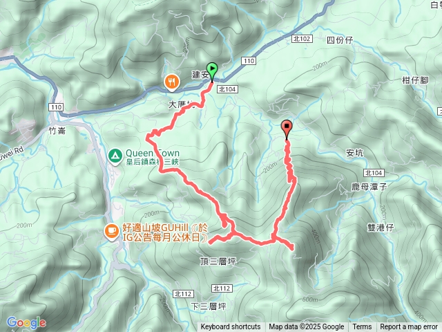 建安四傑、鳥嘴四秀三層坪山