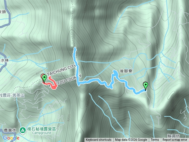大橫屏山-另ㄧ艱難路線不取-合併軌跡預覽圖