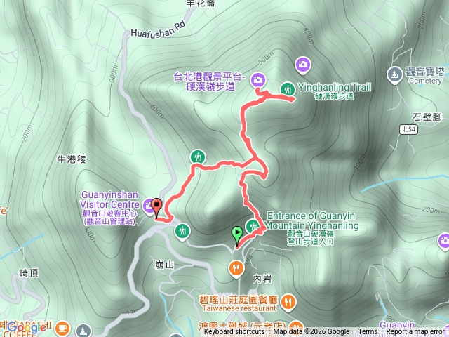 觀音山硬漢嶺步道下風櫃斗湖步道預覽圖