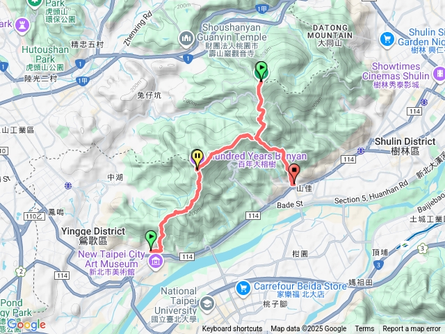 大棟山（鶯歌車站-山佳車站）預覽圖