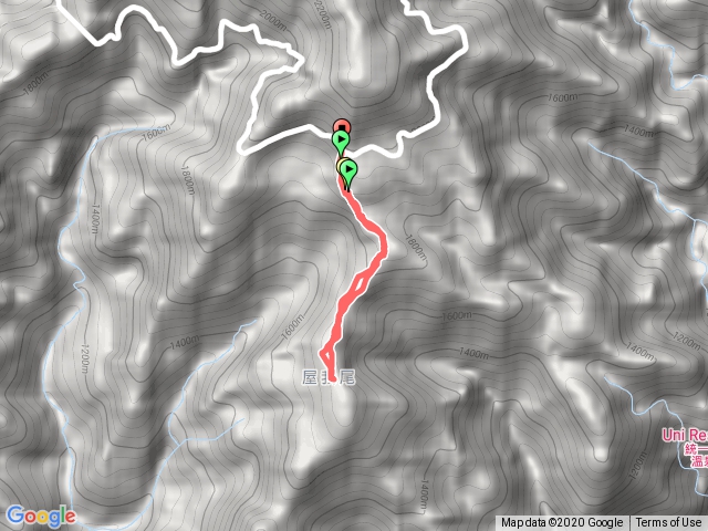 谷關七雄屋我尾山大雪山林道31.3K