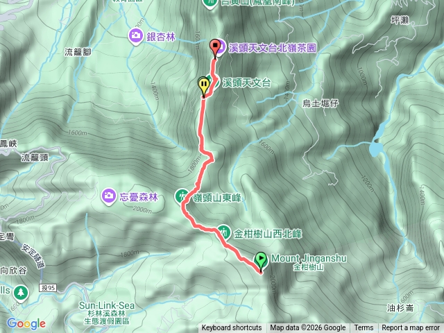 小百岳集起來金柑樹山、忘憂森林步道20260126131251預覽圖