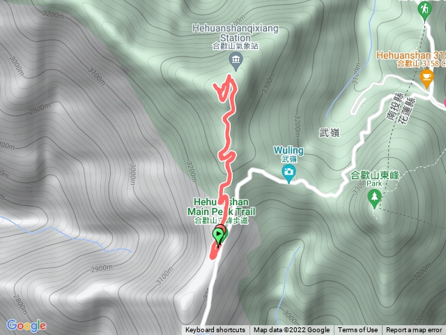 2022/6/25 合歡主峰