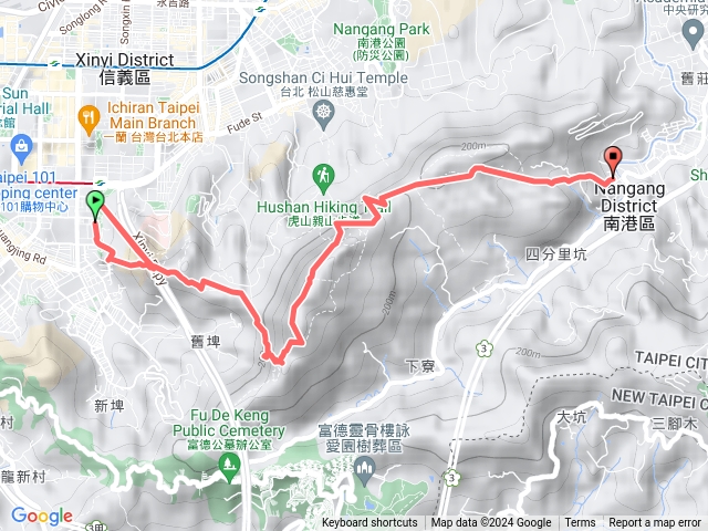 小百岳集起來南港山縱走親山步道(拇指山、南港山、象山、九五峰)202402171215