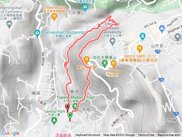 天母古道-翠峰瀑布