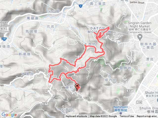 東和橋縱走三福山、大棟山