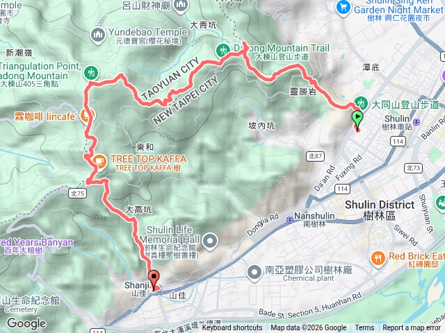 微笑山線（樹林山佳段）預覽圖