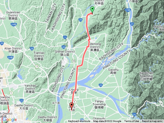 上班路線A路徑