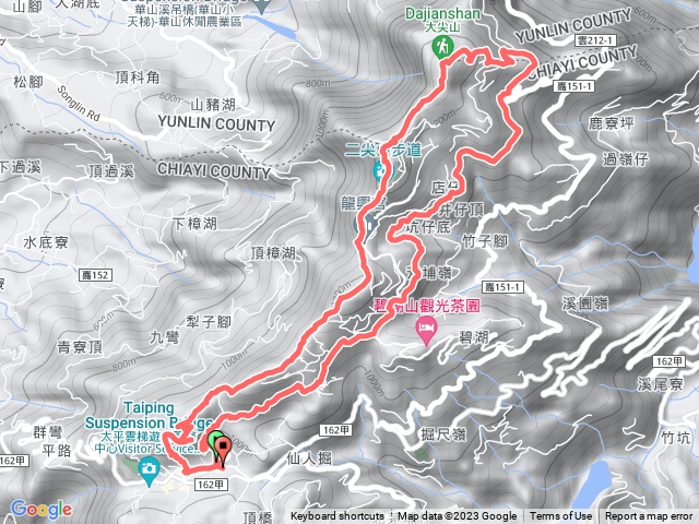 雲嘉五連峰之走春