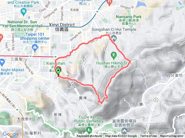 象山 拇指山 九五峰 O型