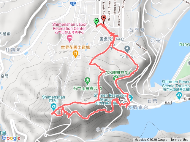 石門山 上好漢坡 下壩頂 O形 _7.086K