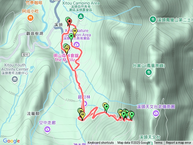 早安2025020909：47登溪頭天文臺步道祝順心如意。_預覽圖