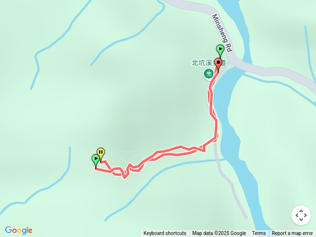 三北坑溪步道-三叉坪來回