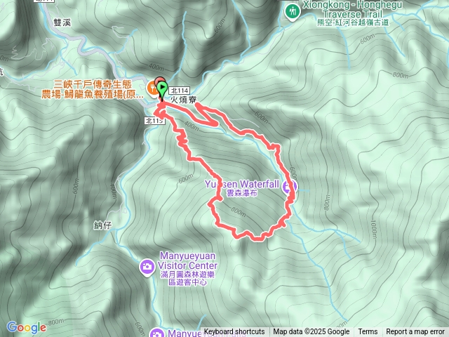 組合山 雲森瀑布預覽圖
