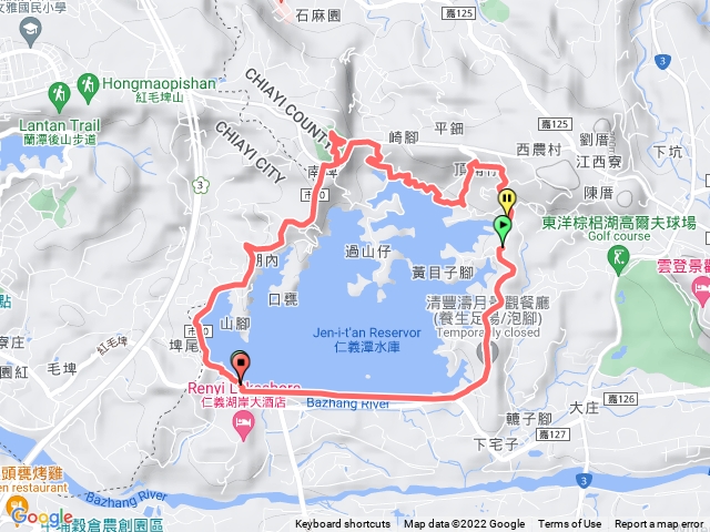 仁義潭順走土地公崎頂山