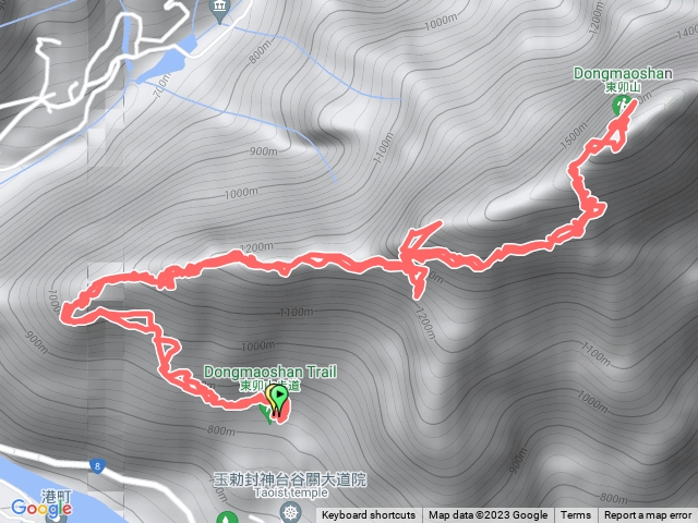 谷關東卯山112年10月20日