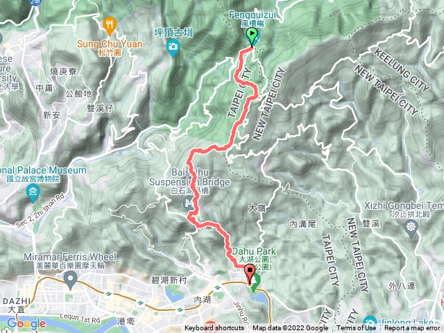 台北大縱走第4段