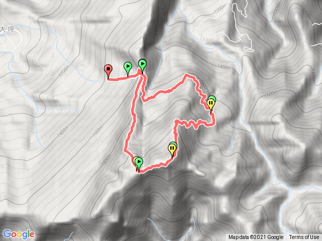 加里山(大坪登山口起登)