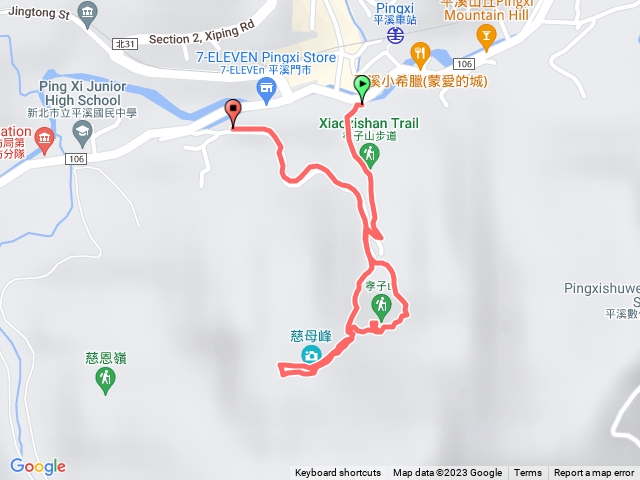 孝子山慈母峰小心爬