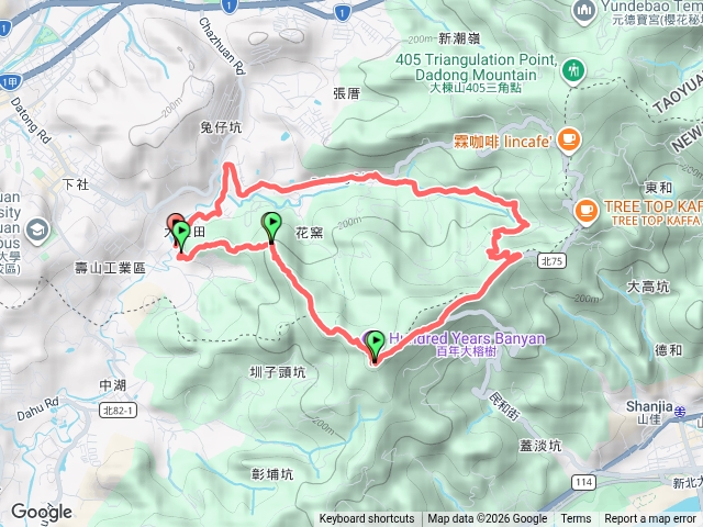 大棟山風景區農遊嘉年華登山活動