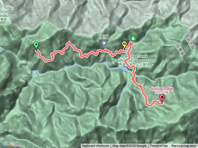 L大鹿林道至九九山莊
