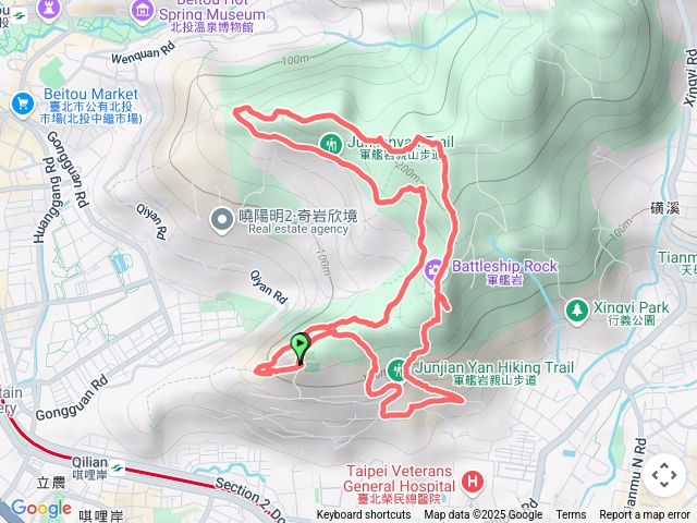 24.6.28軍艦岩越野跑