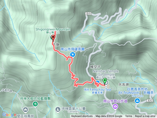 南山寺獅公髻山預覽圖