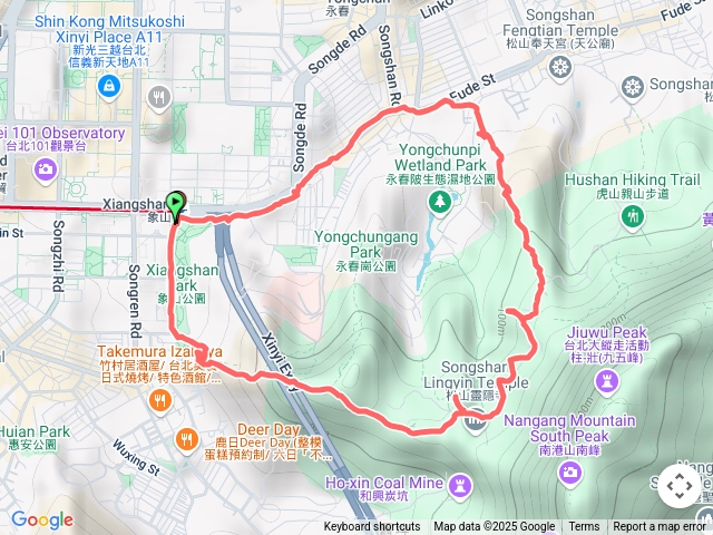 四獸山O型走
