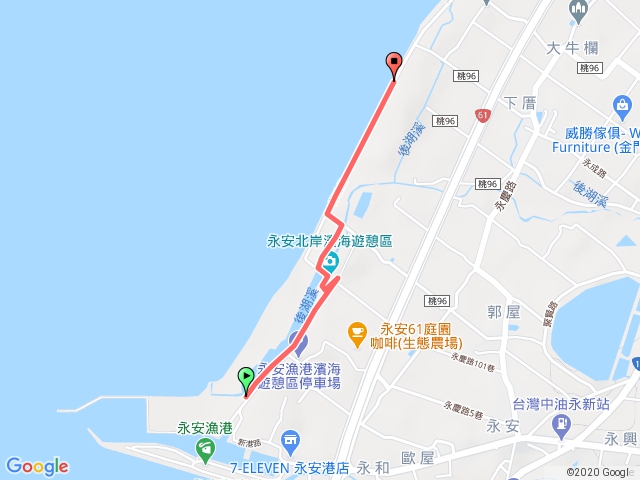 永安北岸濱海步道