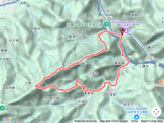 筆架連峰18號（下石碇溪）O繞