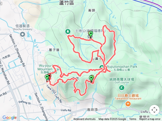 桃園五酒桶山步道預覽圖