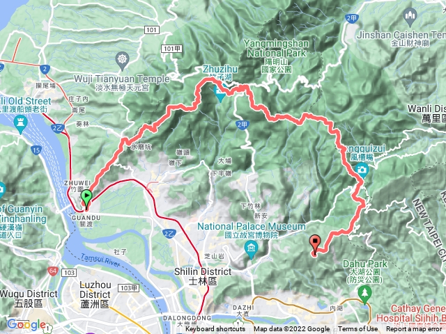 臺北大縱走挑戰賽 D1