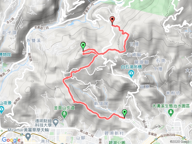 剪刀石金面山大崙尾頭山