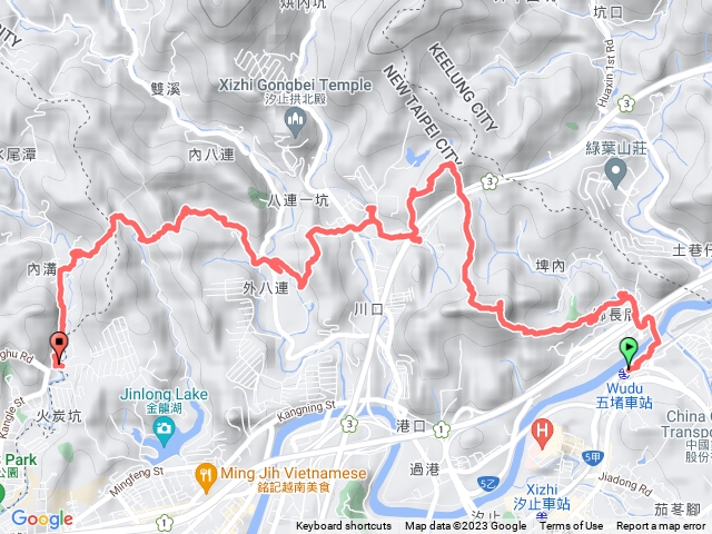 獅頭山(西頭山)+獅頭山北峰+鮕鮘坑山+翠湖