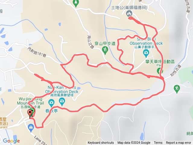 五酒桶山步道