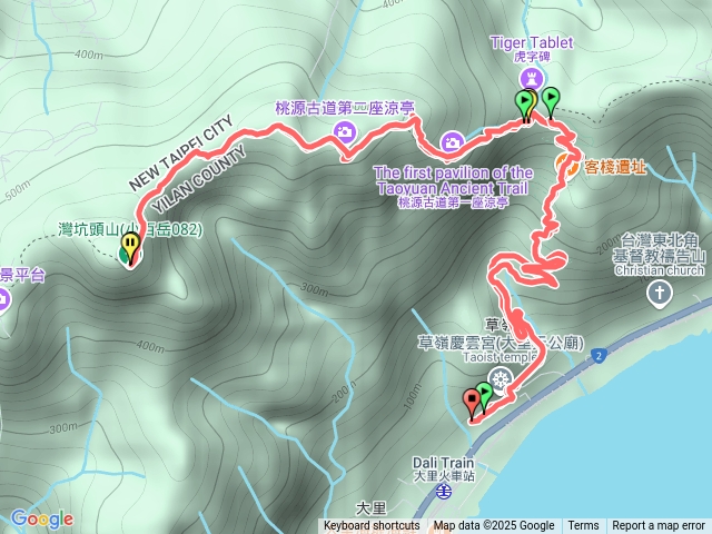 天公廟到灣坑頭山預覽圖