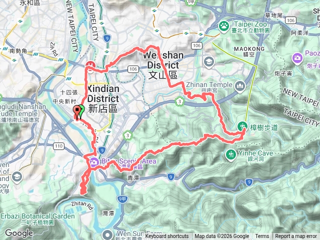 新店、文山小郊山O繞預覽圖