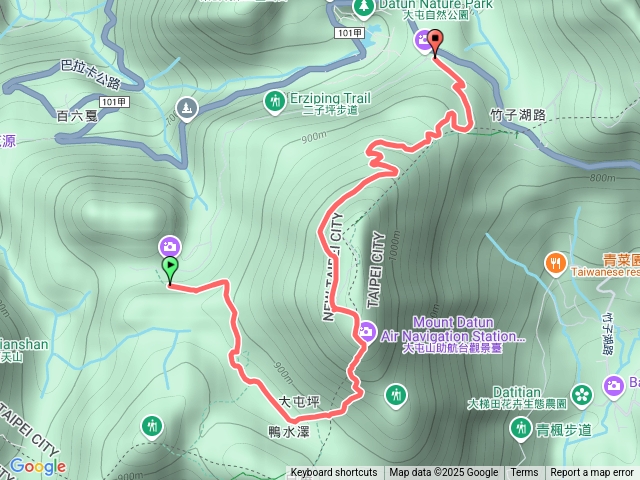 二子坪至大屯山環狀線