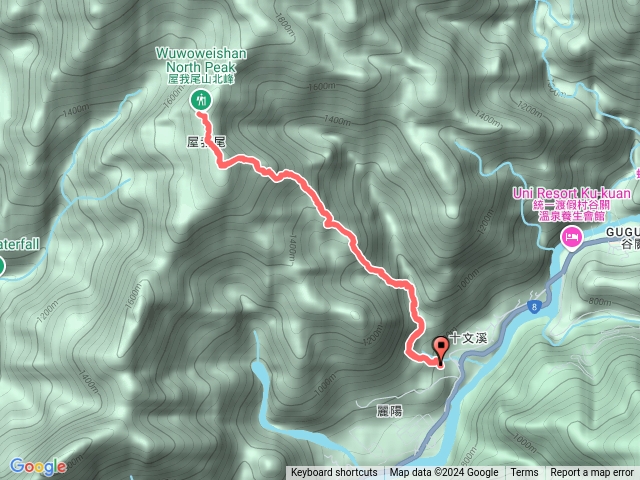 簡單駭客 屋我尾山+屋我尾山北峰(麗陽線)預覽圖